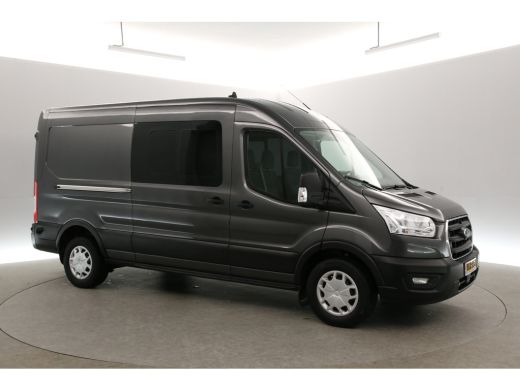 Ford Transit 2.0 TDCI 185PK L3H2 | DC | 7-zits | Airco | Cruise | Camera | Carplay | Trekh. | Parkeersens. ActivLease financial lease