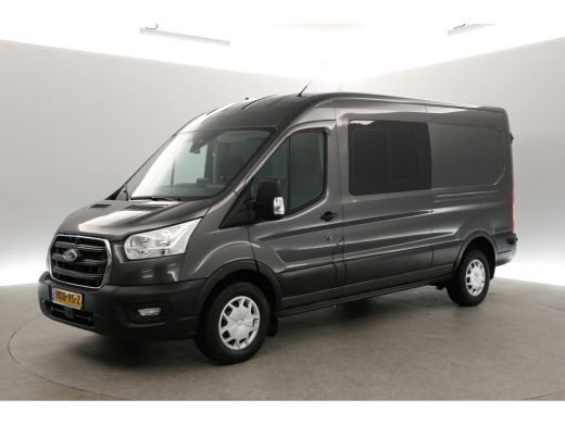 Ford Transit 2.0 TDCI 185PK L3H2 | DC | 7-zits | Airco | Cruise | Camera | Carplay | Trekh. | Parkeersens. ActivLease financial lease