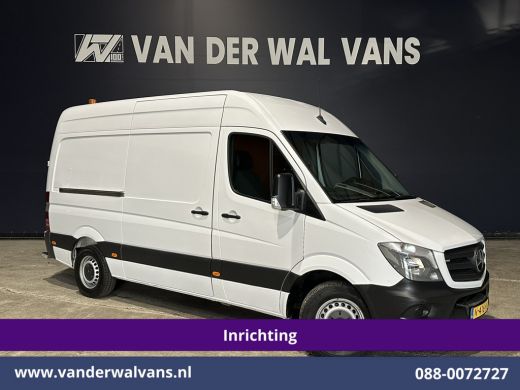 Mercedes-Benz Sprinter 316 CDI 164pk L2H2 Inrichting Euro6 Airco | Omvormer | 2800kg Trekhaak | Cruisecontrol Chauffeurs...