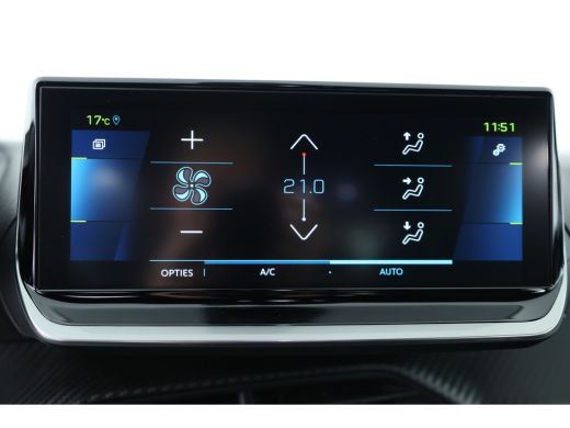 Peugeot e-208 EV GT 350 50 kWh | Adaptive Cruise | Camera | Keyless | Stoelverwarming | Cliamte Control | 10" T... ActivLease financial lease