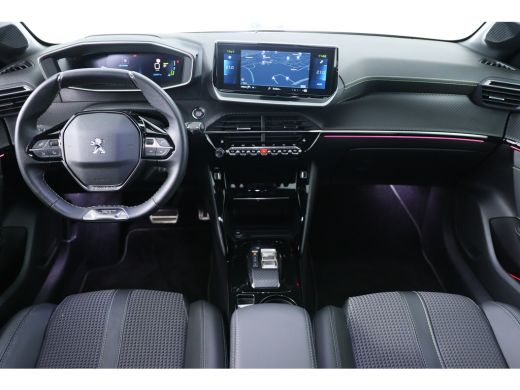 Peugeot e-208 EV GT 350 50 kWh | Adaptive Cruise | Camera | Keyless | Stoelverwarming | Cliamte Control | 10" T... ActivLease financial lease