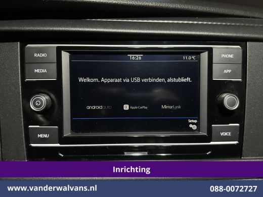 Volkswagen Transporter 2.0 TDI 150pk L2H1 Inrichting Euro6 Airco | Omvormer | Camera | 2500kg Trekhaak | Apple Carplay A... ActivLease financial lease