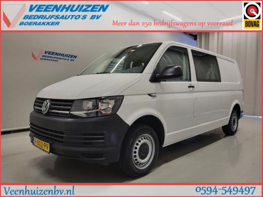 Volkswagen Transporter 2.0TDI L2/H1 Dubbele Cabine Trekhaak Euro 6! Volkswagen Transporter 2.0TDI L2/H1 Dubbele Cabine Trekhaak Euro 6!