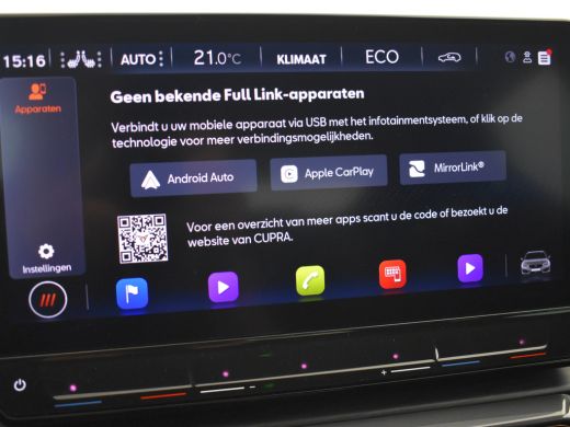 CUPRA Leon Sportstourer 1.4 e-Hybrid VZ Performance 245pk | Trekhaak | Dodehoekdetectie l Super Sport Stuur l Adaptief cr... ActivLease financial lease