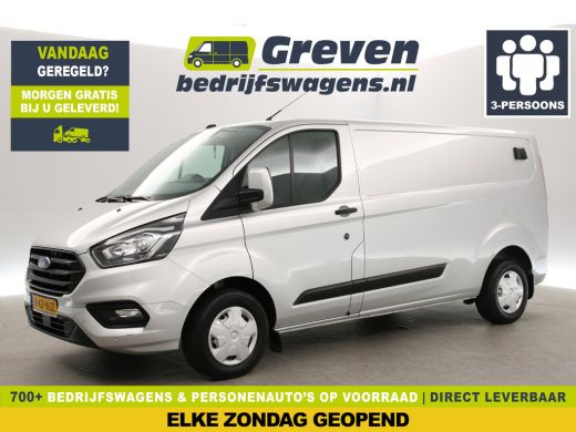 Ford Transit Custom 300 2.0 TDCI L2H1 | 2800KG Trekgew. | Airco | Cruise | 3-Zits | Parkeersens. | LED
