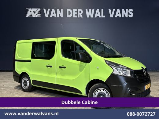 Renault Trafic 1.6 dCi 122pk inrichting L1H1 Dubbele cabine Euro6 Airco | 6-Zits | Navigatie Trekhaak, Cruisecon... Renault Trafic 1.6 dCi 122pk inrichting L1H1 Dubbele cabine Euro6 Airco | 6-Zits | Navigatie Trekhaak, Cruisecon...