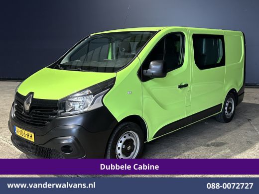 Renault Trafic 1.6 dCi 122pk inrichting L1H1 Dubbele cabine Euro6 Airco | 6-Zits | Navigatie Trekhaak, Cruisecon... ActivLease financial lease