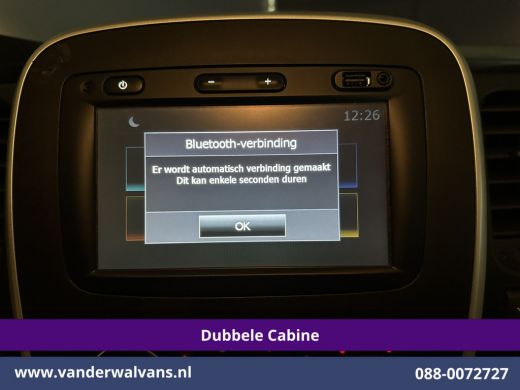 Renault Trafic 1.6 dCi 122pk inrichting L1H1 Dubbele cabine Euro6 Airco | 6-Zits | Navigatie Trekhaak, Cruisecon... ActivLease financial lease