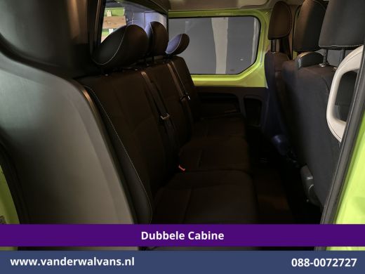 Renault Trafic 1.6 dCi 122pk inrichting L1H1 Dubbele cabine Euro6 Airco | 6-Zits | Navigatie Trekhaak, Cruisecon... ActivLease financial lease