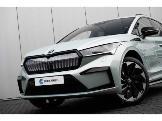 Skoda Enyaq iV Sportline | 20" lichtmetalen velgen Taurus, antraciet gepolijst | Driving mode select | E-Sound g... ActivLease financial lease