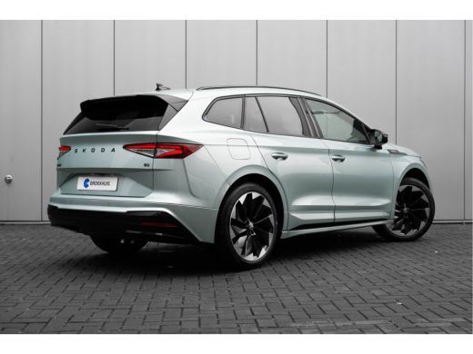Skoda Enyaq iV Sportline | 20" lichtmetalen velgen Taurus, antraciet gepolijst | Driving mode select | E-Sound g... ActivLease financial lease