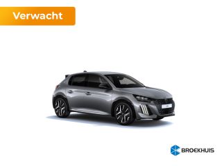 Peugeot 208 GT | Armsteunen op de voorportieren bekleed met kunstleder met groen sierstiksel (GT-Line) | Clim...