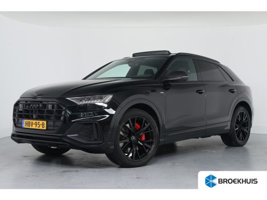 Audi Q8 60 TFSI e quattro Pro Line S Competition | Valcona | Panoramadak | Carbon | HUD | Trekhaak | Pano... Audi Q8 60 TFSI e quattro Pro Line S Competition | Valcona | Panoramadak | Carbon | HUD | Trekhaak | Pano...