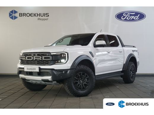Ford Ranger 3.0 Ecoboost Raptor Double Cab | Grijs kenteken | Arctic White | Ford Performance onderstel | Fox...