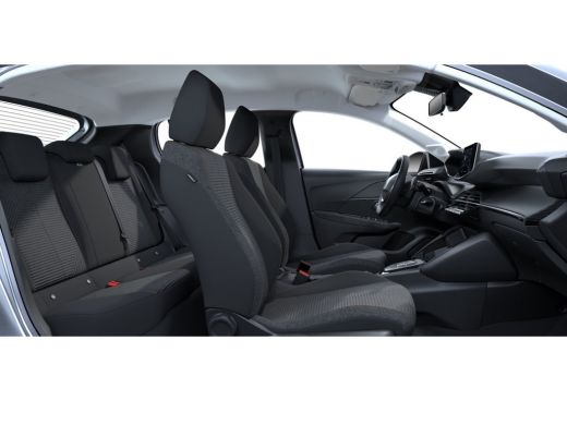 Peugeot 208 Style | Dashboard en deurpanelen in kunststof met carboneffect | Ecoled koplampen | Elektrisch ve... ActivLease financial lease