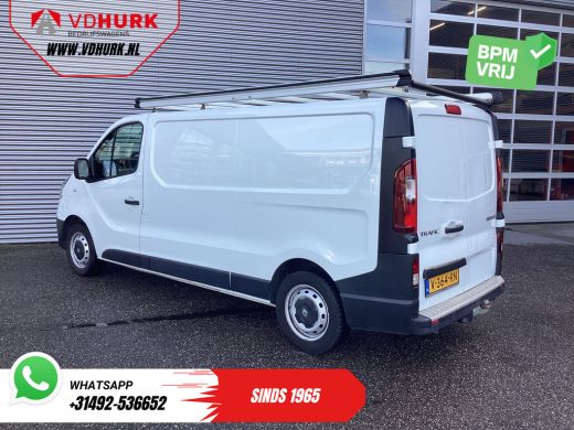 Renault Trafic 1.6 dCi 120 pk L2 BPM VRIJ! NL Auto/ 3 Pers./ Imperiaal/ Navi/ Airco/ Cruise/ PDC/ Trekhaak ActivLease financial lease