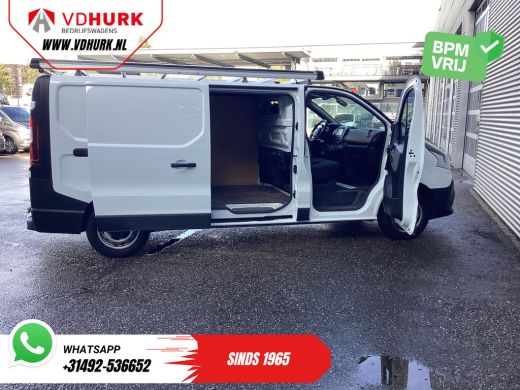 Renault Trafic 1.6 dCi 120 pk L2 BPM VRIJ! NL Auto/ 3 Pers./ Imperiaal/ Navi/ Airco/ Cruise/ PDC/ Trekhaak ActivLease financial lease
