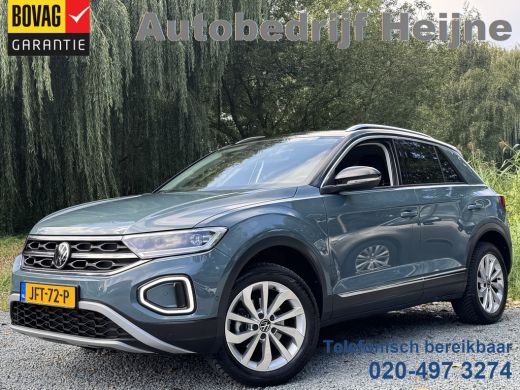 Volkswagen T-Roc 1.5 TSI 150PK DSG STYLE SPORT LED/NAVI/CARPLAY Volkswagen T-Roc 1.5 TSI 150PK DSG STYLE SPORT LED/NAVI/CARPLAY