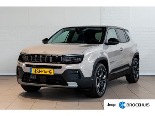 Jeep Avenger 1.2 Turbo 109PK Automaat e-Hybrid Summit | Elektrisch Panorama Dak | Stoelmassage & Verwarming | ...