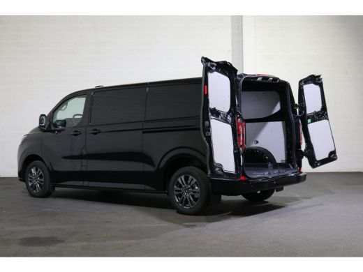Ford E-Transit Custom 340 L2 H1 Limited 65 kWh 218pk 2x schuifdeur Led 360 Camera B&O ActivLease financial lease