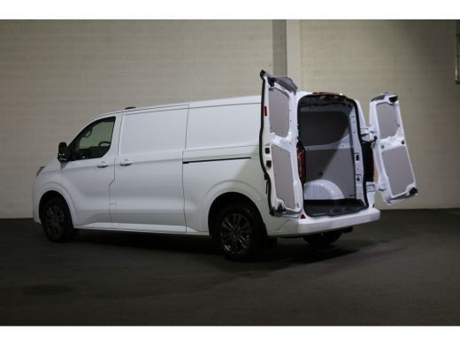 Ford E-Transit Custom 340 L2 H1 Limited 65 kWh 218pk 2x schuifdeur Led 360 Camera B&O ActivLease financial lease