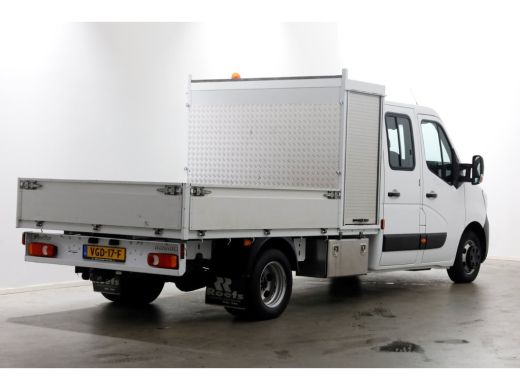 Renault Master T35 2.3 dCi 145pk D.C. Open Laadbak Trekhaak 3500kg 06-2020 ActivLease financial lease
