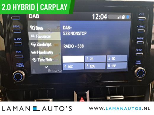 Toyota Corolla Touring Sports 2.0 Hybrid 184pk Business Plus | CarPlay Halfleder 17" LMV ECC LED ACC Camera Metallic | Hybrid V... ActivLease financial lease