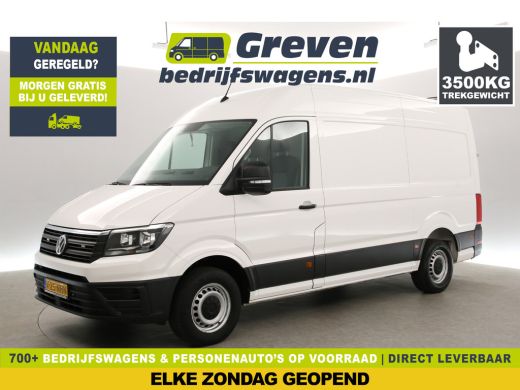 Volkswagen Crafter 35 2.0 TDI L3H3 RWD | 177PK | 3500kg Trekgew. | Trekh. | Airco | Cruise | 3-Zits | Camera | Carplay Volkswagen Crafter 35 2.0 TDI L3H3 RWD | 177PK | 3500kg Trekgew. | Trekh. | Airco | Cruise | 3-Zits | Camera | Carplay