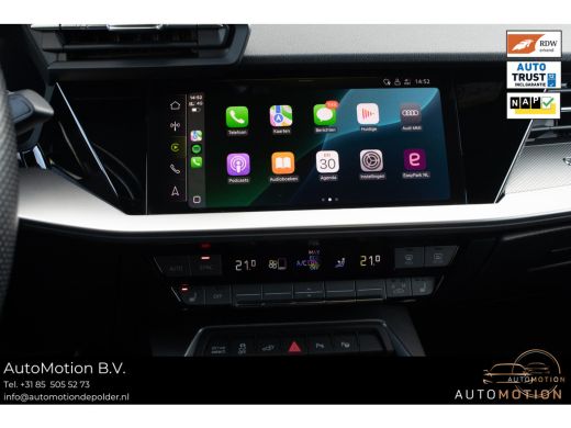 Audi A3 Sportback 40 TFSIe PANO CAMERA S LINE B&O ActivLease financial lease