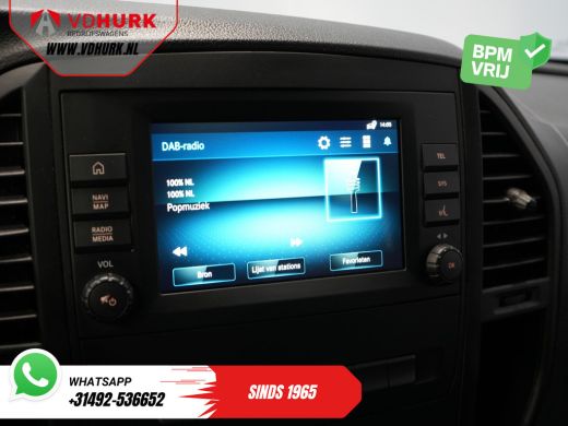 Mercedes-Benz Vito 114 CDI Aut. L3 BPM VRIJ! NL Auto/ Carplay/ Cruise/ DAB/ Camera/ LMV 18"/ Sidebars ActivLease financial lease