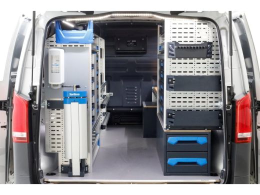 Mercedes-Benz Vito CDI 136pk Compact 9G Automaat 2x Schuifdeur/LED/Camera/Inrichting 07-2022 ActivLease financial lease