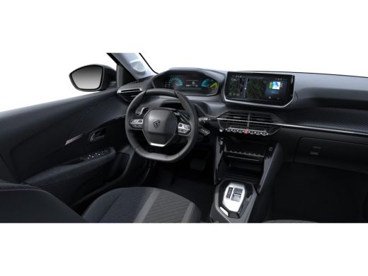 Peugeot 208 Style | Dashboard en deurpanelen in kunststof met carboneffect | Ecoled koplampen | Elektrisch ve... ActivLease financial lease