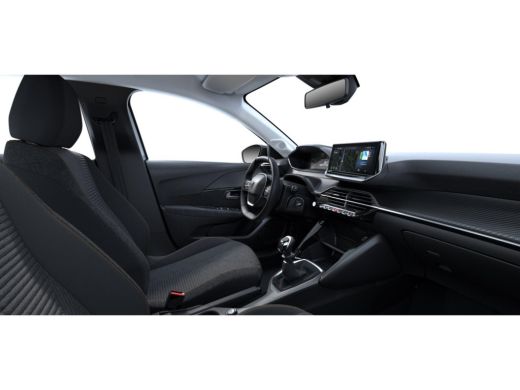 Peugeot 208 Style | Dashboard en deurpanelen in kunststof met carboneffect | Ecoled koplampen | Elektrisch ve... ActivLease financial lease