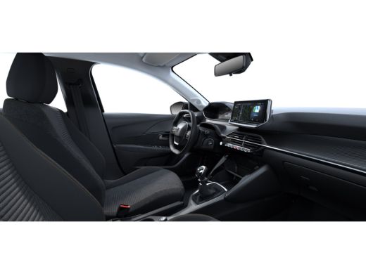 Peugeot 208 Style | Dashboard en deurpanelen in kunststof met carboneffect | Ecoled koplampen | Elektrisch ve... ActivLease financial lease