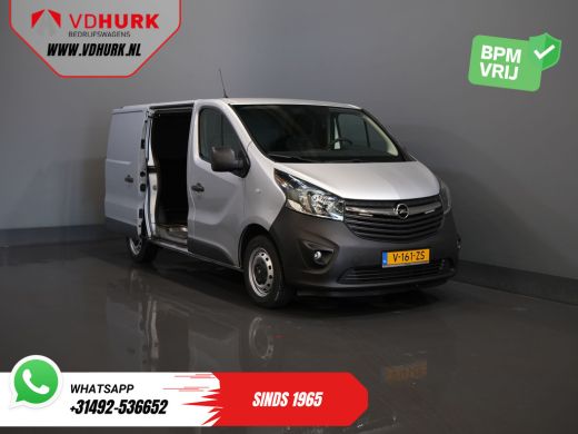 Opel Vivaro 1.6 CDTI 125 pk BPM VRIJ! NL Auto/ Camera/ PDC/ Cruise/ Trekhaak/ Airco ActivLease financial lease