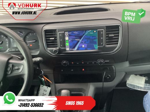 Peugeot Expert 2.0 HDI 145 pk BPM VRIJ! NL Auto/ 3 Pers./ 2.5t Trekverm./ Carplay/ Cruise/ Airco/ Camera/ Navi/ PDC ActivLease financial lease