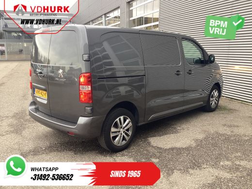 Peugeot Expert 2.0 HDI 145 pk BPM VRIJ! NL Auto/ 3 Pers./ 2.5t Trekverm./ Carplay/ Cruise/ Airco/ Camera/ Navi/ PDC ActivLease financial lease