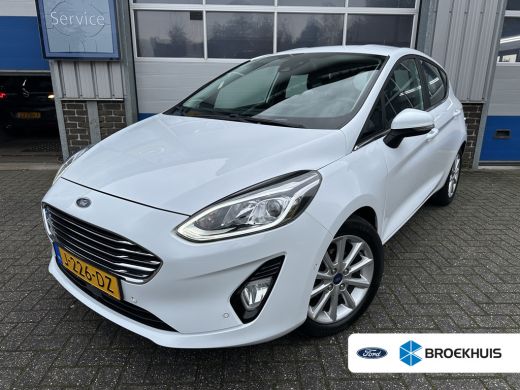Ford Fiesta 1.0 95PK Titanium | STOEL-, STUUR- EN VOORRUITVERWARMING| NAVIGATIE| CAMERA| ADAPTIVE CRUISE| PAR...