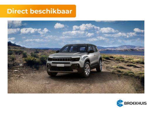 Jeep Avenger Summit | 18" Diamond Cut lichtmetalen velgen | Achteruitrijcamera | Infotainment & Convenience Pack