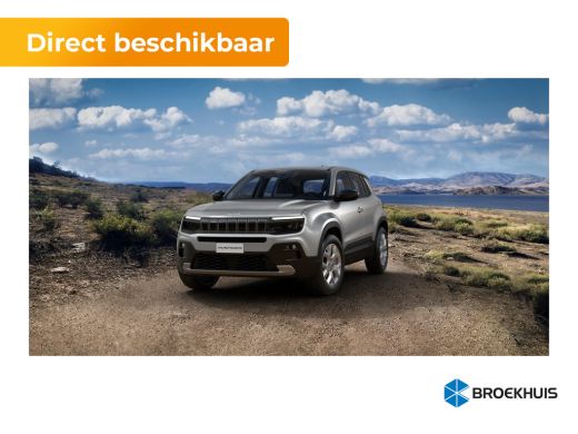 Jeep Avenger Summit | 360 parkeersensoren | Achteruitrijcamera | Adaptieve cruise control