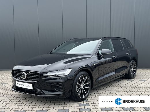 Volvo  V60 T6 Plug-in hybrid AWD Plus Dark | Sportstoelen | Adaptieve Cruise control | Stoel en stuurwielver...