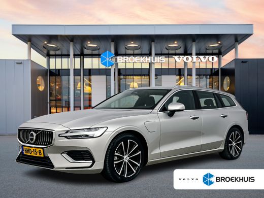 Volvo  V60 T6 Recharge Essential | 18" | Leder | Adaptieve cruise | BLIS | Stoel/stuur/achterbankverwarming ...