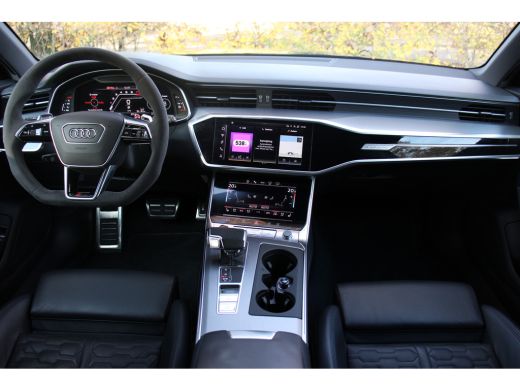 Audi RS6 Avant 4.0 TFSI quattro | UNIEK! | FULL OPTION! | ALCANTARA STUUR | STOELVERWARMING + VERKOELING |... ActivLease financial lease