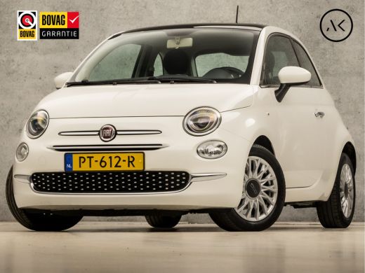 Fiat 500 0.9 TwinAir Turbo Lounge (PANORAMADAK, APPLE CARPLAY, GROOT NAVI, CRUISE, SPORTSTOELEN, LM VELGEN...