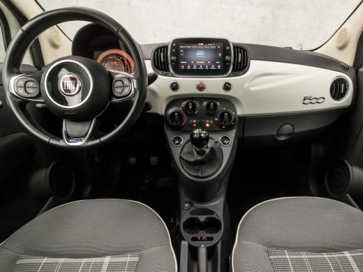 Fiat 500 0.9 TwinAir Turbo Lounge (PANORAMADAK, APPLE CARPLAY, GROOT NAVI, CRUISE, SPORTSTOELEN, LM VELGEN... ActivLease financial lease