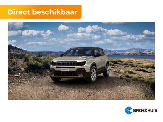 Jeep Avenger Summit | 18" Diamond Cut lichtmetalen velgen | 360 parkeersensoren | Achteruitrijcamera