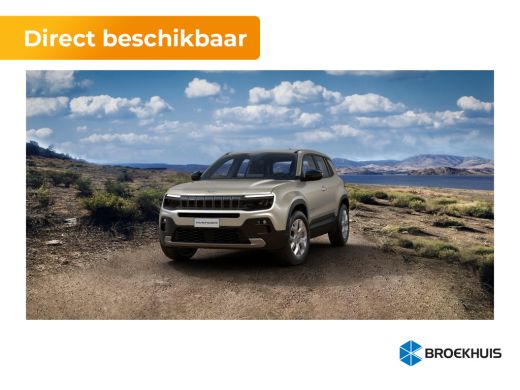 Jeep Avenger Summit | 18" Diamond Cut lichtmetalen velgen | 360 parkeersensoren | Adaptieve cruise control