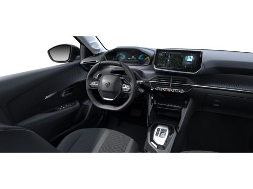 Peugeot 208 Style | Dashboard en deurpanelen in kunststof met carboneffect | Ecoled koplampen | Elektrisch ve... ActivLease financial lease