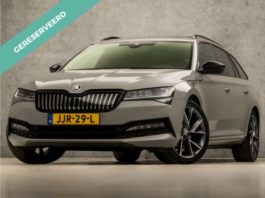 Skoda Superb Combi 1.4 TSI iV Sportline 218Pk Automaat (PANORAMADAK, VIRTUAL COCKPIT, APPLE CARPLAY, LEDER/ALC...