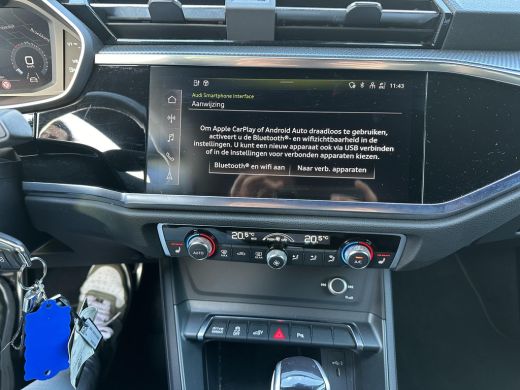 Audi Q3 45 TFSI e S Edition PLUG IN HYBRIDE||2x S-LINE BINNEN + BUITEN| ADAPTIVE CRUISE| DODE HOEK | ELEK... ActivLease financial lease